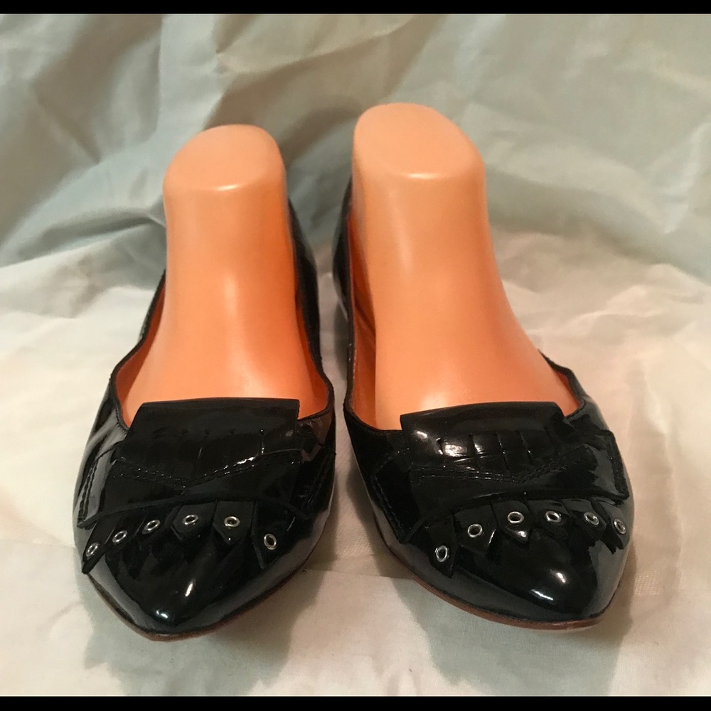 Black Patent flats